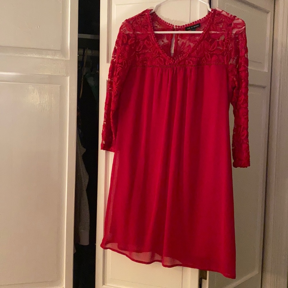 Red Holiday Dress